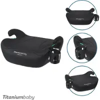 Titaniumbaby SMART Ivar Zitverhoger - i-size compatible - vanaf 125 cm - incl cupholder