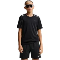 Nike Miler Trainingsset Kids Zwart Zilver