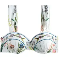 Next Bikini donkergroen / wit