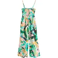 Next Jumpsuit pasteelgeel / mintgroen / grasgroen / koraal