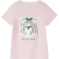 s.Oliver Shirt rosa / zwart / wit
