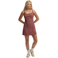 Superdry Printed Cami Mini Korte Jurk Roze M Vrouw