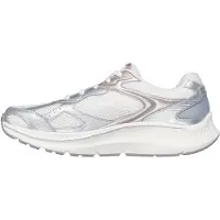 SKECHERS Loopschoen 'GO RUN CONSISTENT 2.0' grijs / zilver / offwhite