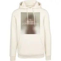 Mister tee Sweatshirt 'Sensitive Content' sand / grijs / wit