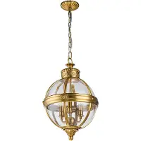 Elstead Lighting LED Kroonluchter | 3X E14 Max 60W | Dimbaar | Burnished Brass