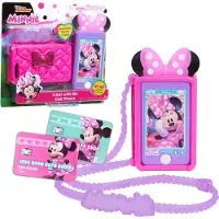 Just Play Minnie Mouse Chat With Me Cell Phone Roze Kinderen