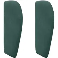 vidaXL Hoofdbord oor Groen 40 x 23 x 6 cm Fluweel