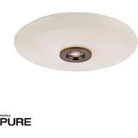 Paul Neuhaus Design Plafondlamp Pure Vitrum Bruin