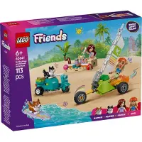 LEGO Friends Surfende Honden en Scooter Avontuur - Bouwspeelgoed Set voor Kinderen 6+