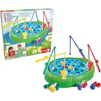 Noris - Visspel - Hengelspel - Actiespel - 4 spelers - 32 x 28 cm