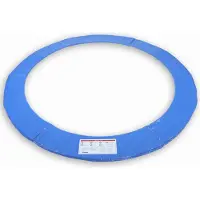 Kiduku randafdekking voor trampoline | Ø 244 cm 305 cm 366 cm 427 cm | slijtvast | 100% uv-bestendig verenafdekking randbescherming (244 cm)