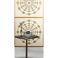 Versace -Tapete Medusa Ornament Creme Gold | 791751