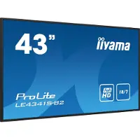 Iiyama ProLite LE4341S-B2 - 43 Inch - IPS - Full HD - 18/7 werktijd - 350 cd/m²