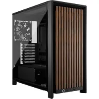 Corsair FRAME 4000D RS - PC-behuizing - Midi Tower - Walnut - Zwart