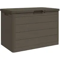vidaXL Kussenbox 77,5x44,5x53 cm polypropeen bruin