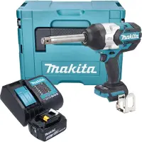 Makita DTW 1005 ST1J accu slagmoersleutel 18 V 1360 Nm 3/4" borstelloos + 1x oplaadbare accu 5.0 Ah + lader + Makpac