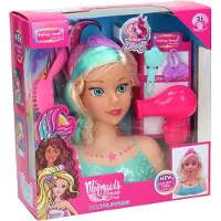 Jonotoys Meerjungfrau-pop met stylingaccessoires, speelgoed voor kinderen