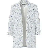 Pieces Blazers 'PCBOSS' blauw / lichtblauw / groen / wit