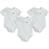 Nike Kids Rompertje/body zwart / wit