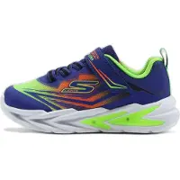 SKECHERS Sneakers blauw / grasgroen / kreeft