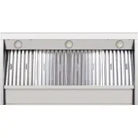 CombiSteel Afzuigkap - 120cm Breed - 1680m3 Per Uur 7227.0100 - Horeca