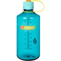 Nalgene Waterfles Narrow Mouth 1000 ml Cerulean