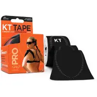 KT Tape Pro precut zwart 20 stuks