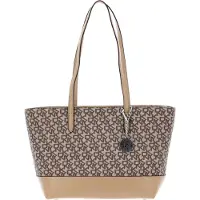 DKNY Bryant Logo Shopper beige/bruin