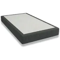 Mörgenn Gestoffeerd Hotel Matras 25 cm - Pocketvering + Koudschuim - Antraciet - 70x220 cm - Hardheid Zacht