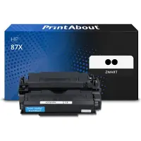 PrintAbout Toner 87X (CF287XD) Zwart Multipack Hoge capaciteit geschikt voor HP