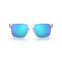 Oakley - Zonnebrillen - Holbrook XL Polished Clear Prizm Sapphr Irid Polar voor Unisex - Wit