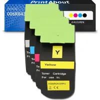 PrintAbout Toner 006R04356/57/58/59 4-kleuren Multipack geschikt voor Xerox