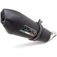 Gpr Exhaust Systems Gp Evo4 Black Titanium Cf Moto 400 Nk 19-20 Ref:cf.5cat.gpan.blt Titanium Gehomologeerde Conische Demper