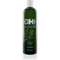 CHI Tea Tree Oil Shampoo Versterkende Shampoo Voor Zachte Reiniging van Haar & Verwijdering van Onzuiverheden Sulfaat Paraben & Dierproefvrij 25