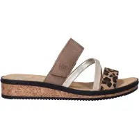 Rieker Slippers Beige | Maat: 39