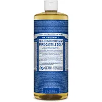 Dr. Bronner’s Gel Peppermint 18-in-1 Pure-Castile Soap 945ml