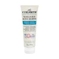 Curlsmith Moisture Wash Scrub Detox Shampoo - 237ml | Voor Krullend Haar