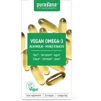 Purasana Vegan omega-3 algenolie