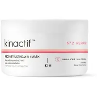 Kin Cosmetics Masker Kinactif Reconstructing 2-in-1 Mask 200ml | Voor Beschadigd Haar