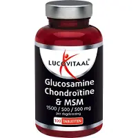 Lucovitaal 2+3 gratis | Glucosamine Chondroïtine MSM - 100 tabletten