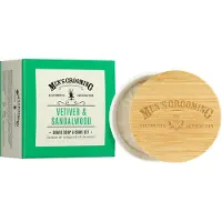 The Scottish Fine Soaps Company Scottish Fine s Men's ooming Vetiver & Sandalwood Shave & Bowl Set Zeep - 100gr | Voor Mannen