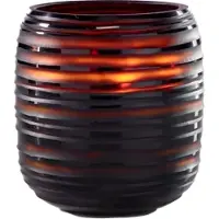 Onno Collection Zanzibar Sphere Amber Candle 5,5x 7cm Geurkaars - 1stuks