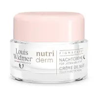 Louis Widmer Nutriderm Pigmacare Nachtcrème UV50+ Licht Geparfumeerd 50ml