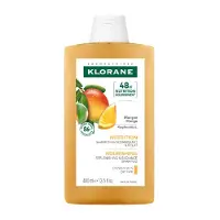 Klorane Mango Voedende shampoo | Voedend & glans | Droog haar 400 ml Shampoo