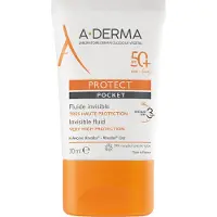 A-Derma Protect Pocket Onzichtbare Fluid SPF 50+ | 30 ml