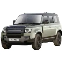 Bburago Land Rover Defender 110 Car Zilver