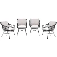 Garden Impressions Margriet tuinstoelen set van 4