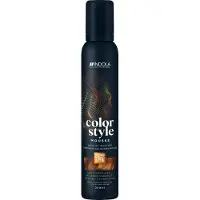 Indola Semi-permanent hair colour Color Style Mousse Light Brown Hazel