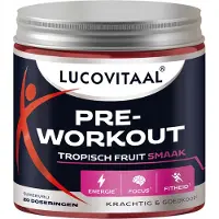 Lucovitaal Pre-Workout Tropisch Fruit