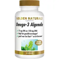 Golden naturals Omega-3 Algenolie Capsules